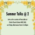 Norwich church to hold a series of free talks